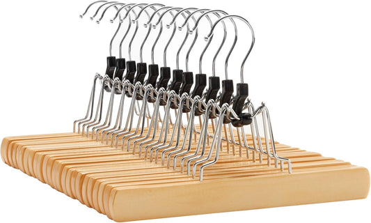 12-Pack Non-Slip Rotating Clothes Hangers 🧥👗 – Space-Saving & Gentle on Fabric